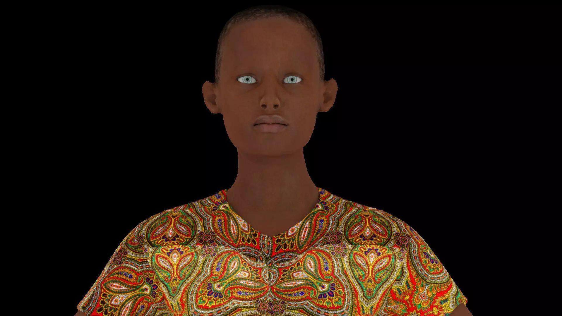 Model 4 woman 3D model