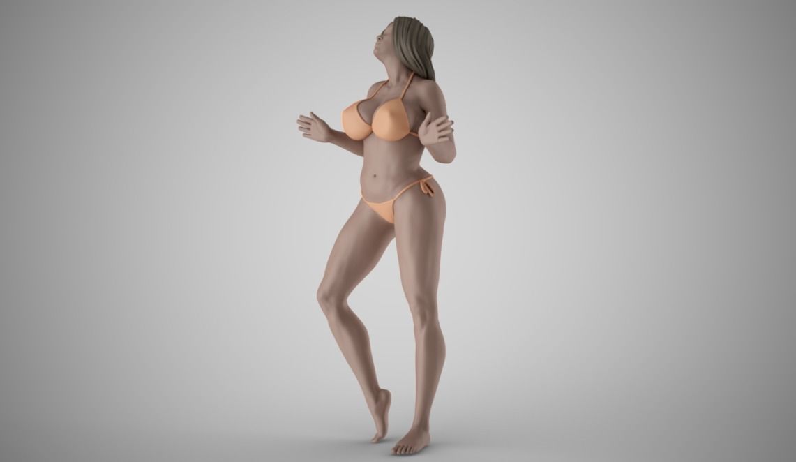 Lean Against Glass 3D print model_11