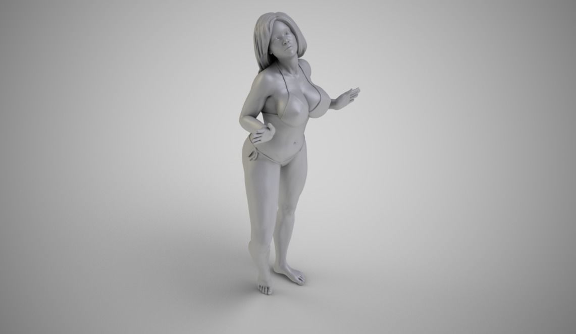 Lean Against Glass 3D print model_2