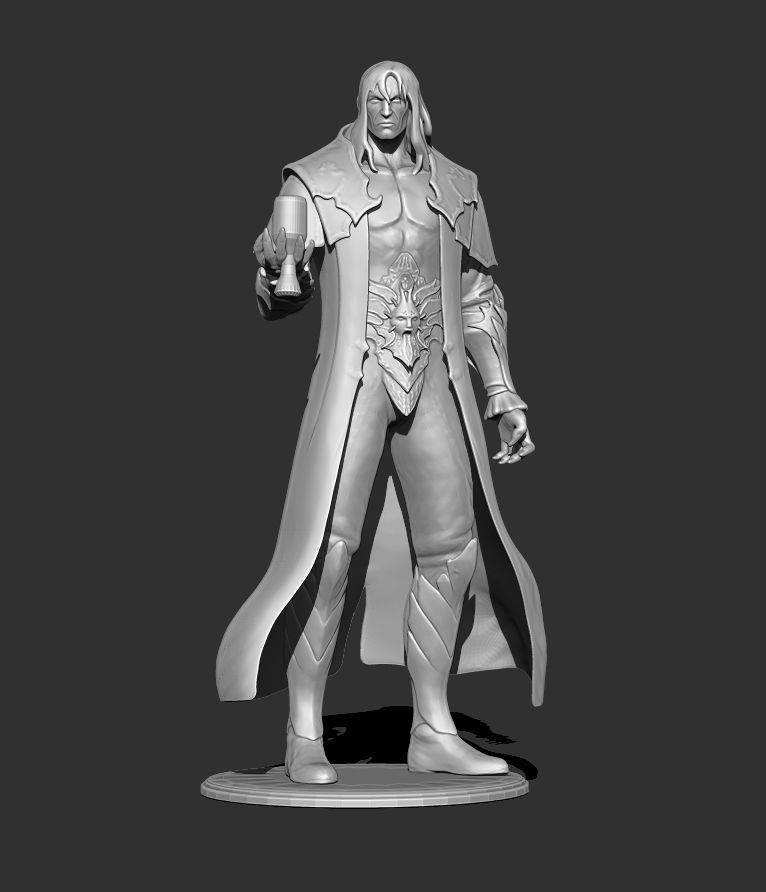Dracula  Gabriel From Castlevania   3d for print  3D print model_1