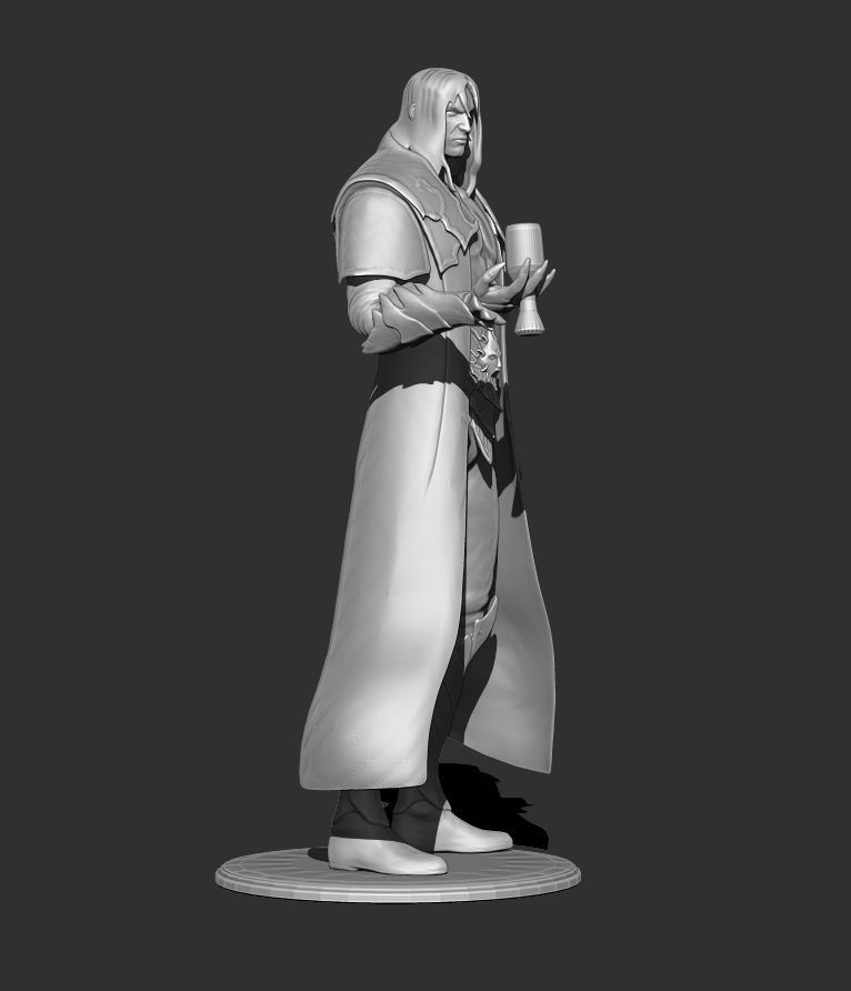 Dracula  Gabriel From Castlevania   3d for print  3D print model_2