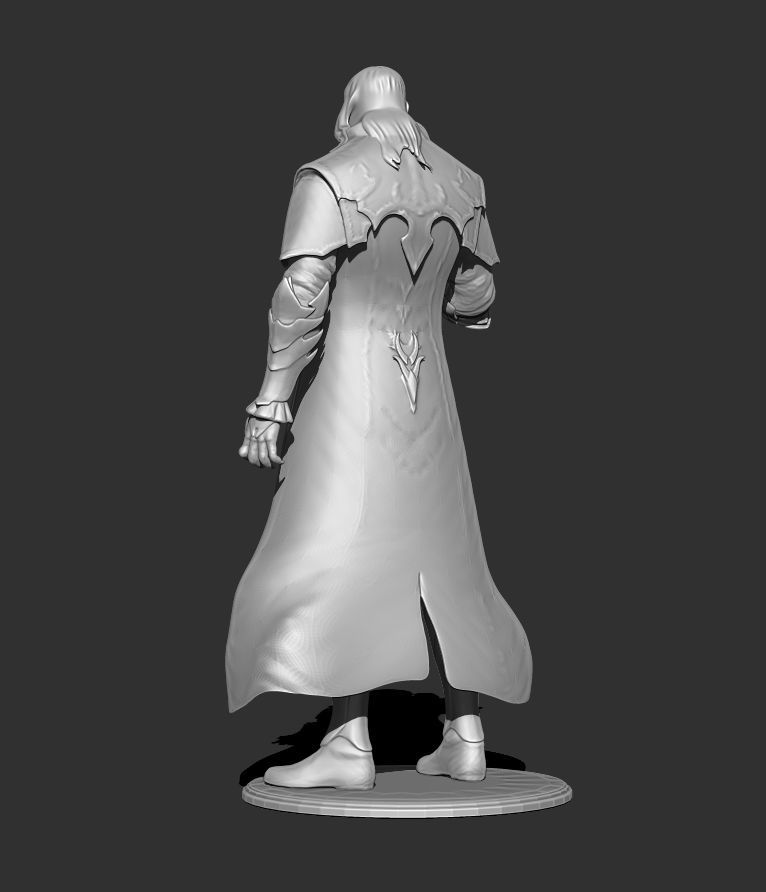 Dracula  Gabriel From Castlevania   3d for print  3D print model_3