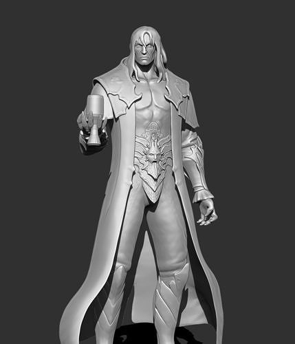 Dracula  Gabriel From Castlevania   3d for print  3D print model