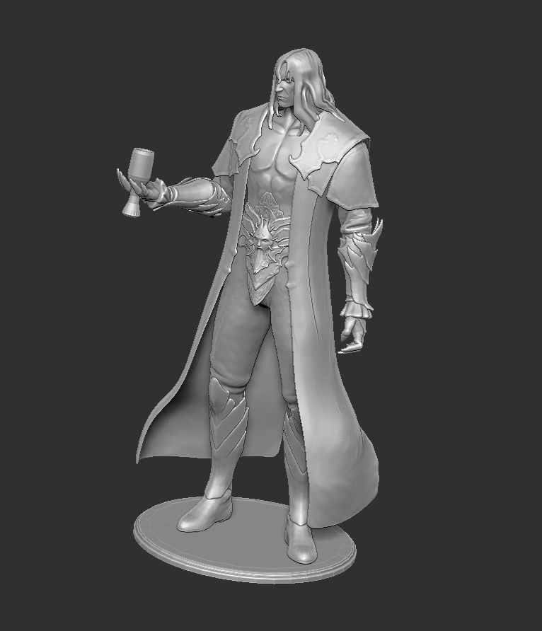 Dracula  Gabriel From Castlevania   3d for print  3D print model_4