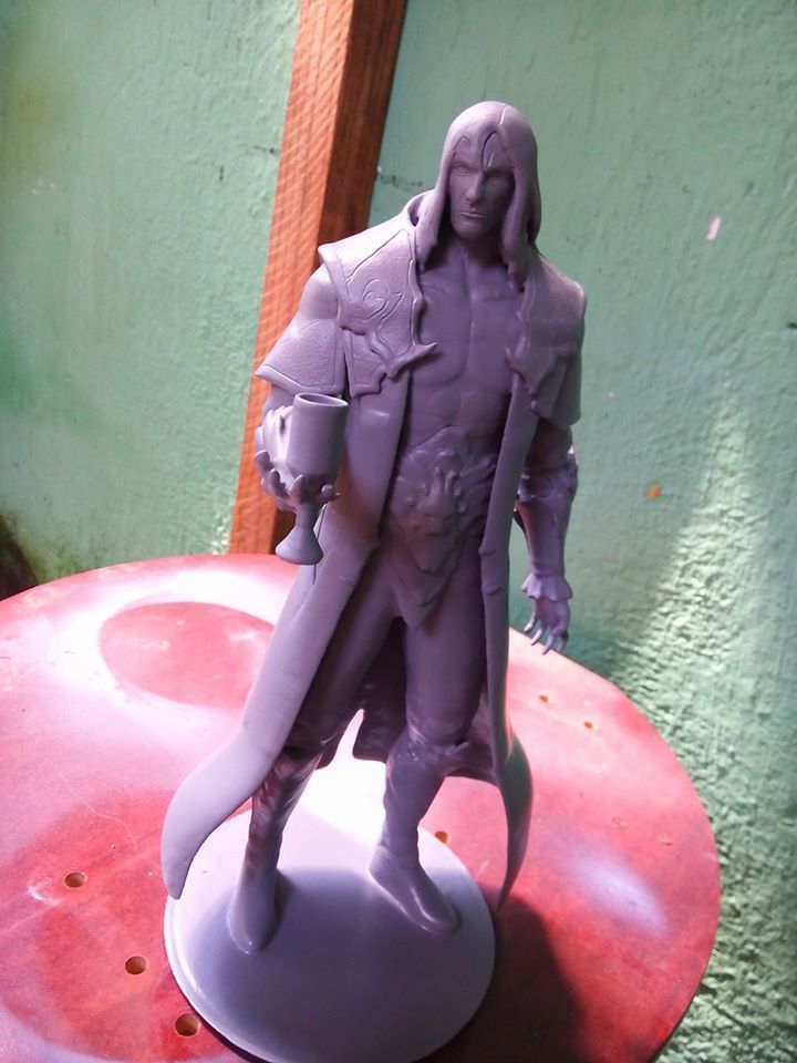 Dracula  Gabriel From Castlevania   3d for print  3D print model_5