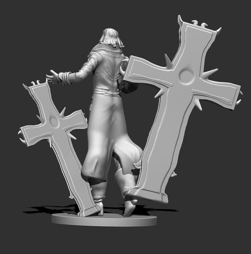 Richter from Castlevania  3D print model_2