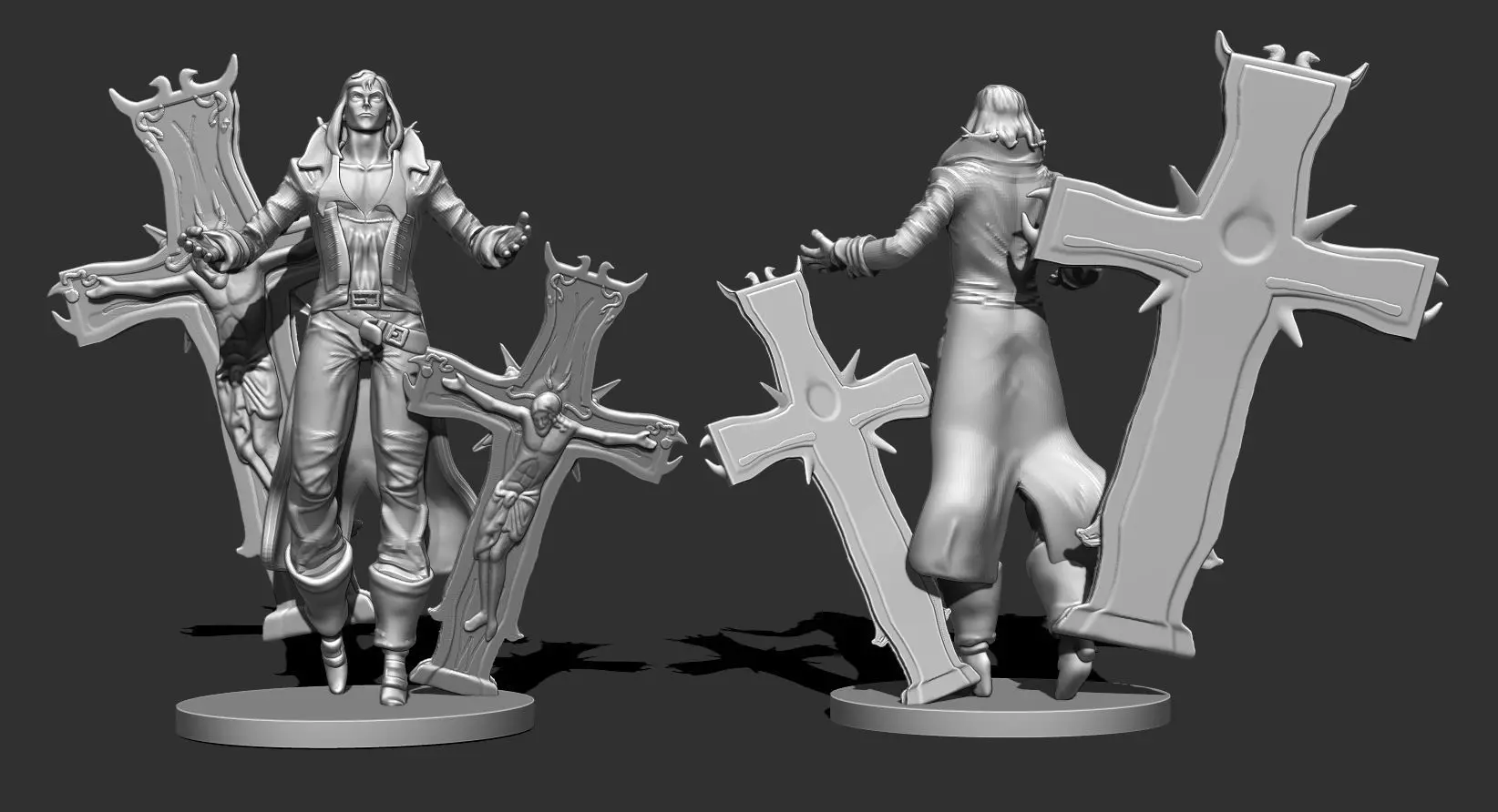 Richter from Castlevania  3D print model_0