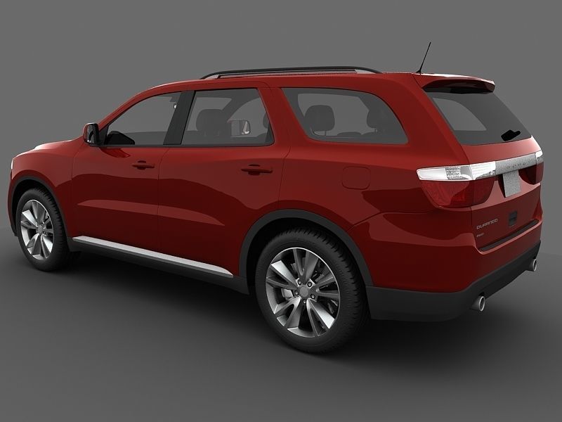 Dodge Durango 2011 3D model_2