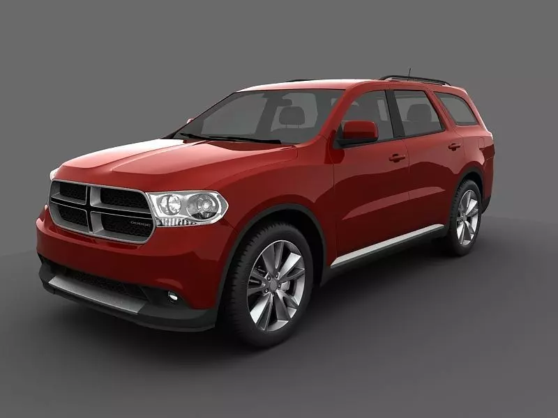 Dodge Durango 2011 3D model_0
