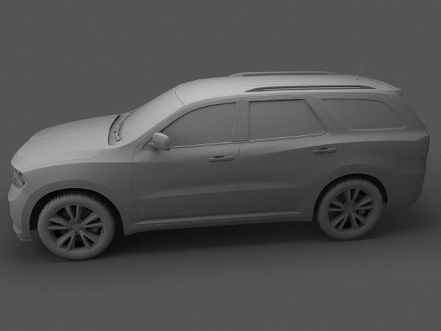 Dodge Durango 2011 3D model_5