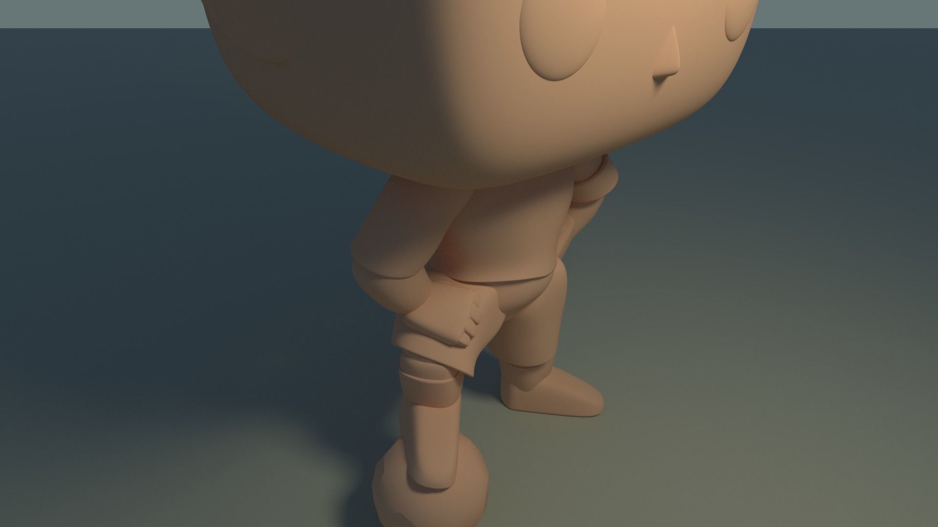 Custom Pop Soccer Player Figure 3D Print DIY Model 3D print model_6