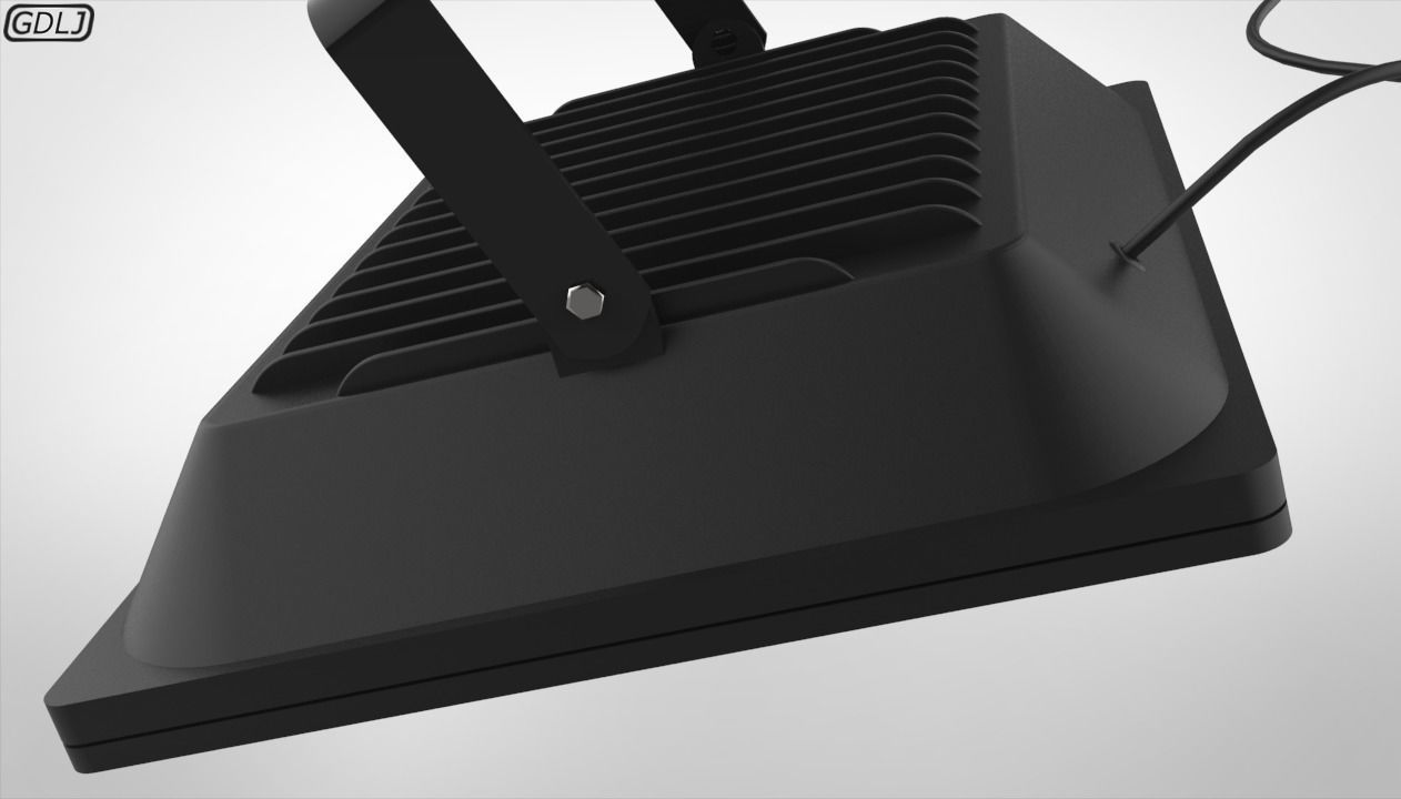 LED FloodLight 3D model_8