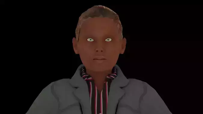 Model 6 man in jacket and jeans 3D model