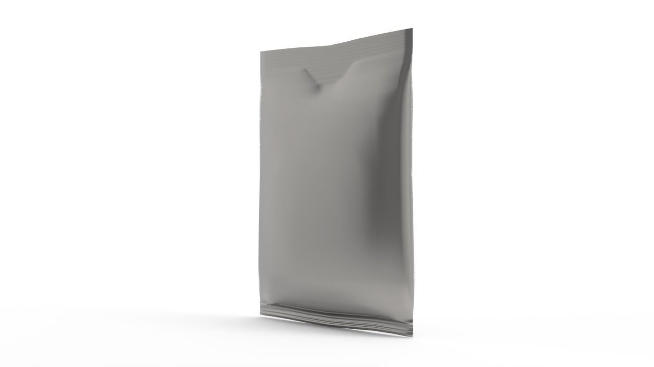 Plastic Bag Low-poly 3D model_4