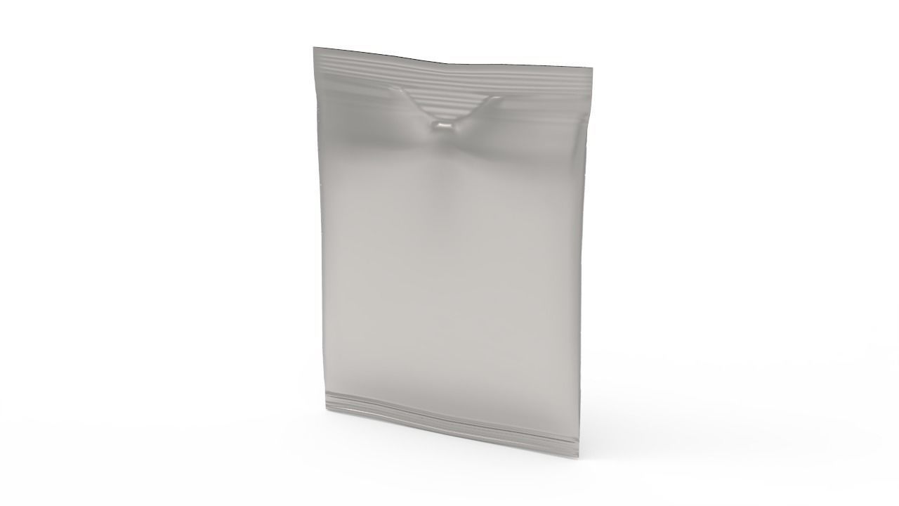 Plastic Bag Low-poly 3D model_2