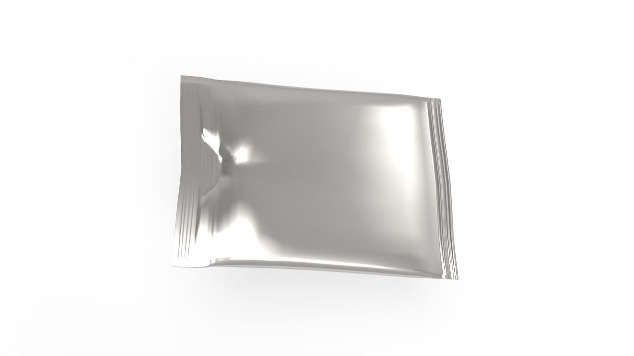 Plastic Bag Low-poly 3D model_5