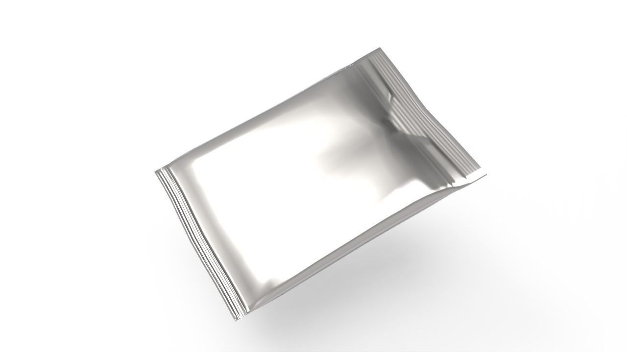 Plastic Bag Low-poly 3D model_7