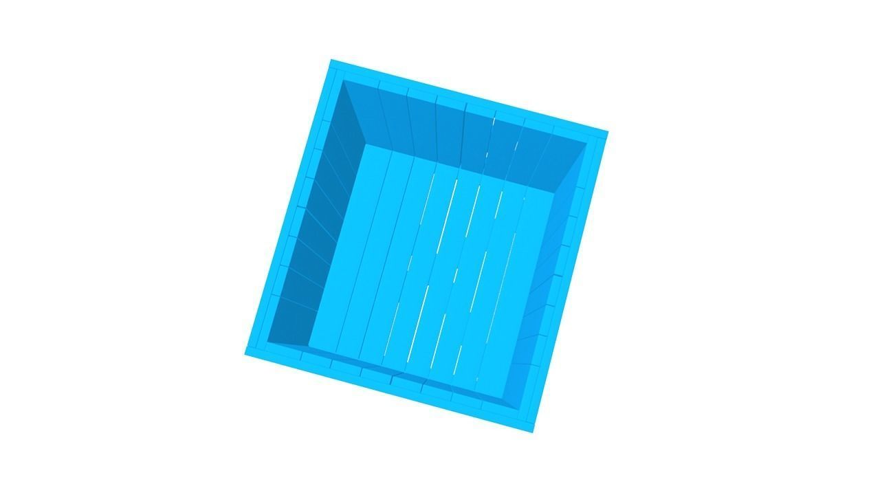 Wood Box 3D print model_6