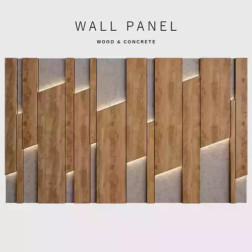 Wall Panel 26 3D model