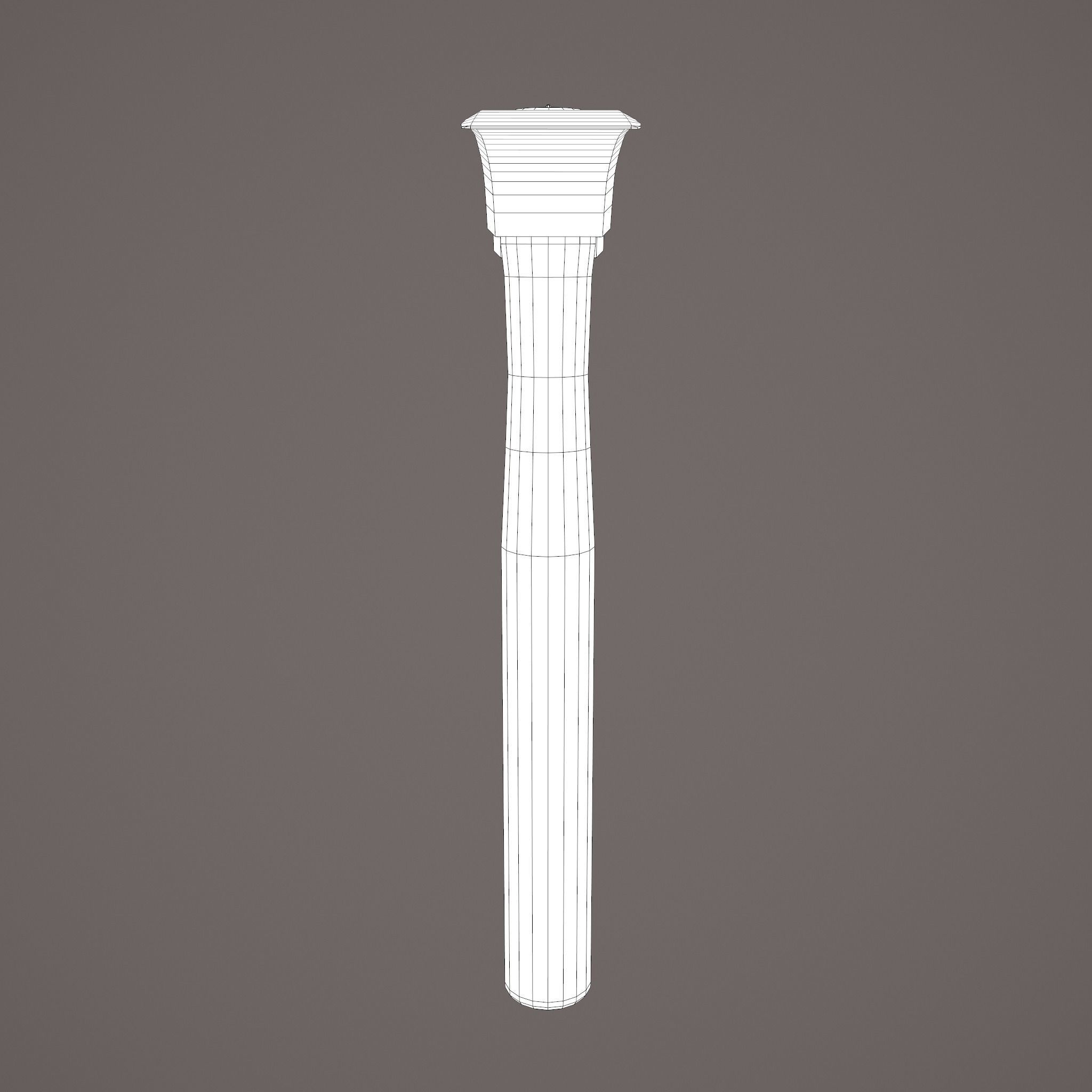 Medieval Hammer  Free low-poly 3D model_30