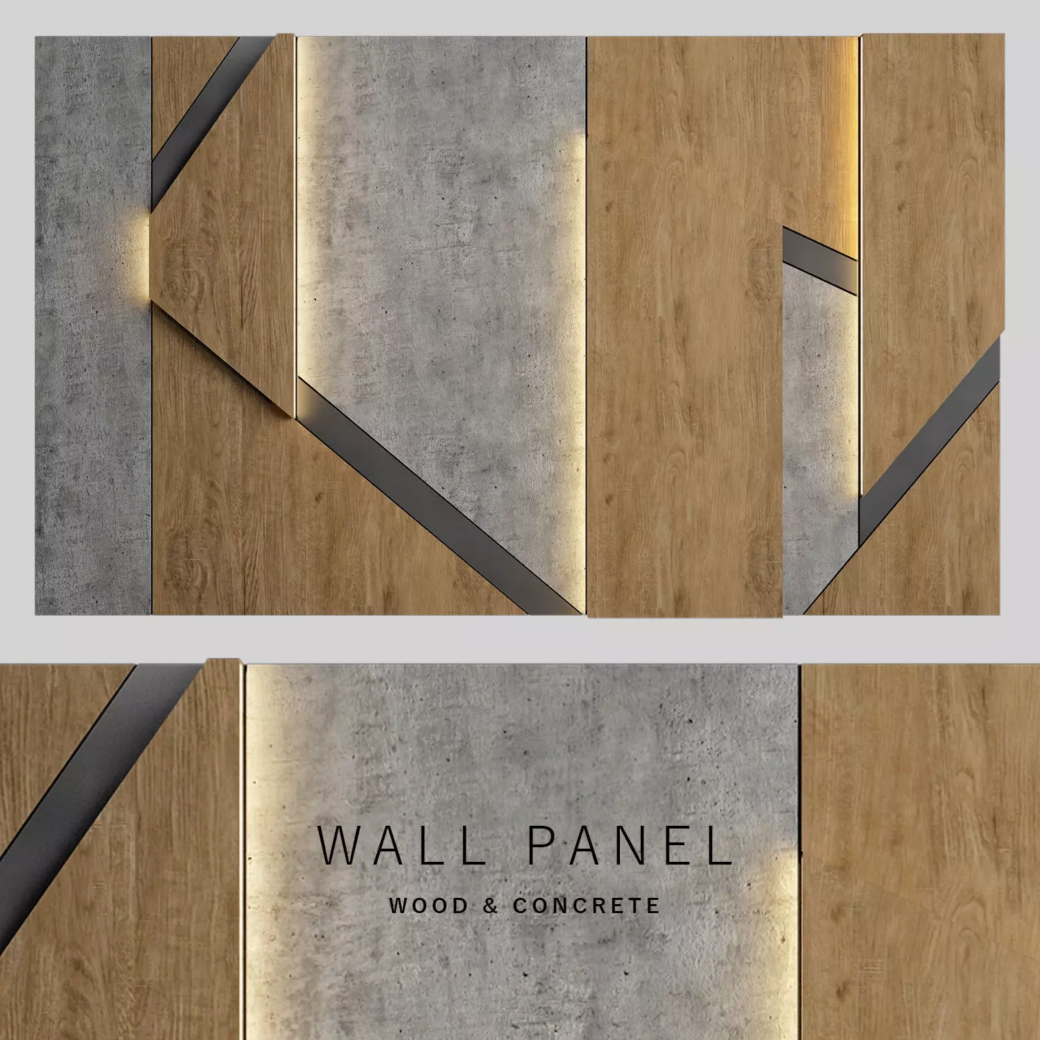 Wall Panel 29 3D model_0