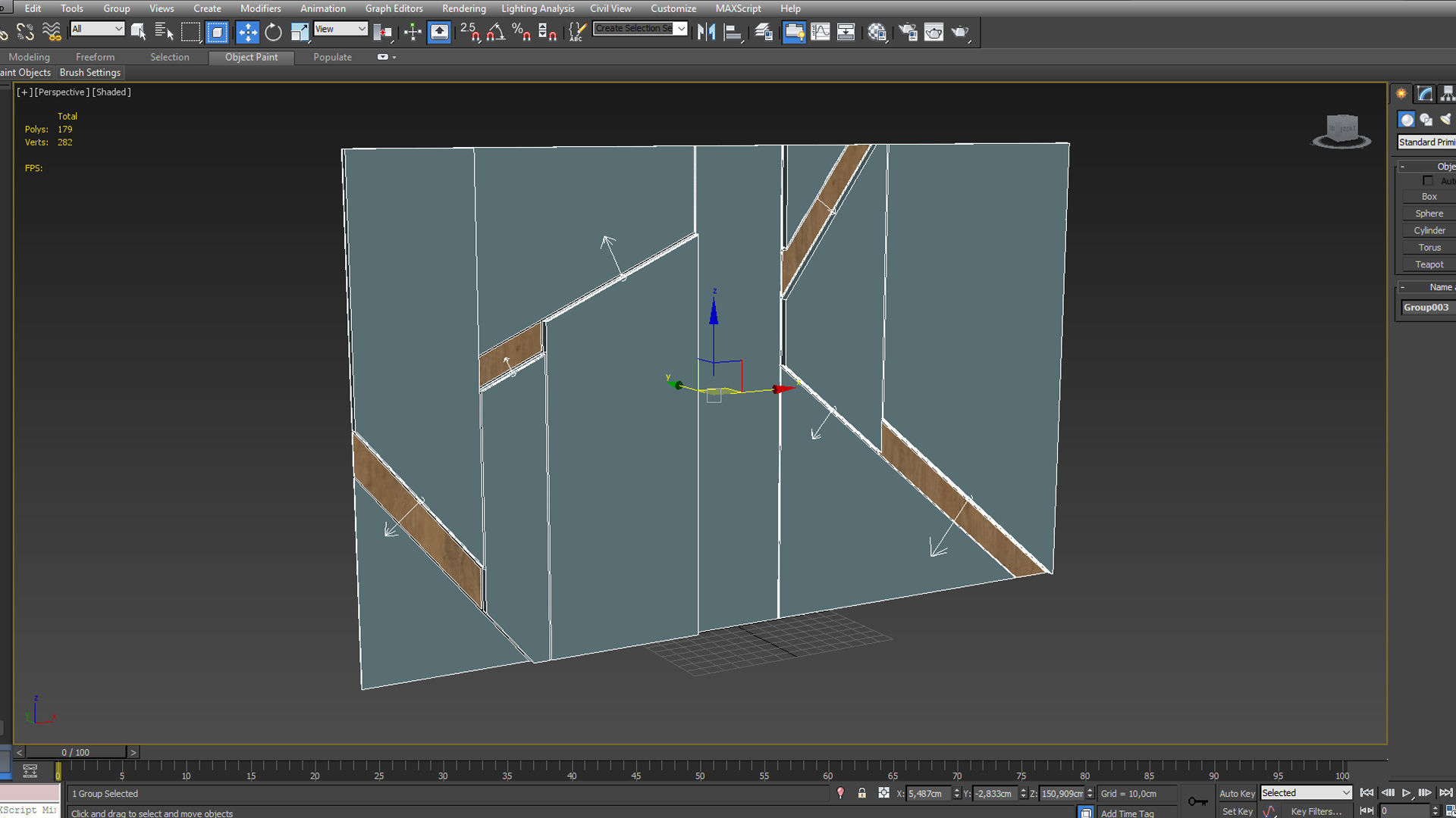 Wall Panel 30 3D model_6