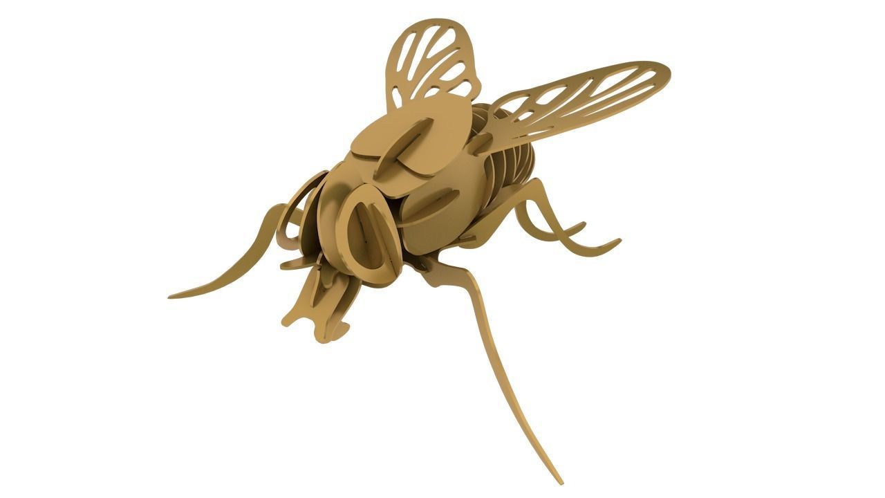 FLY MOSCA 3D print model_1