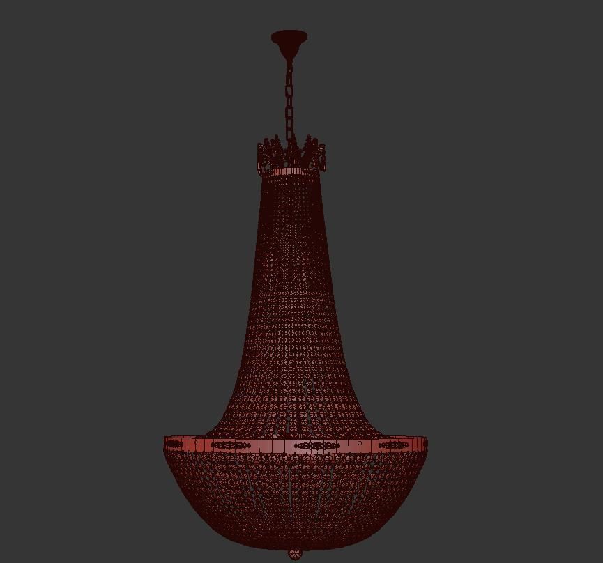 Chandelier Pera E 1 5 80 602 G 3D model_2