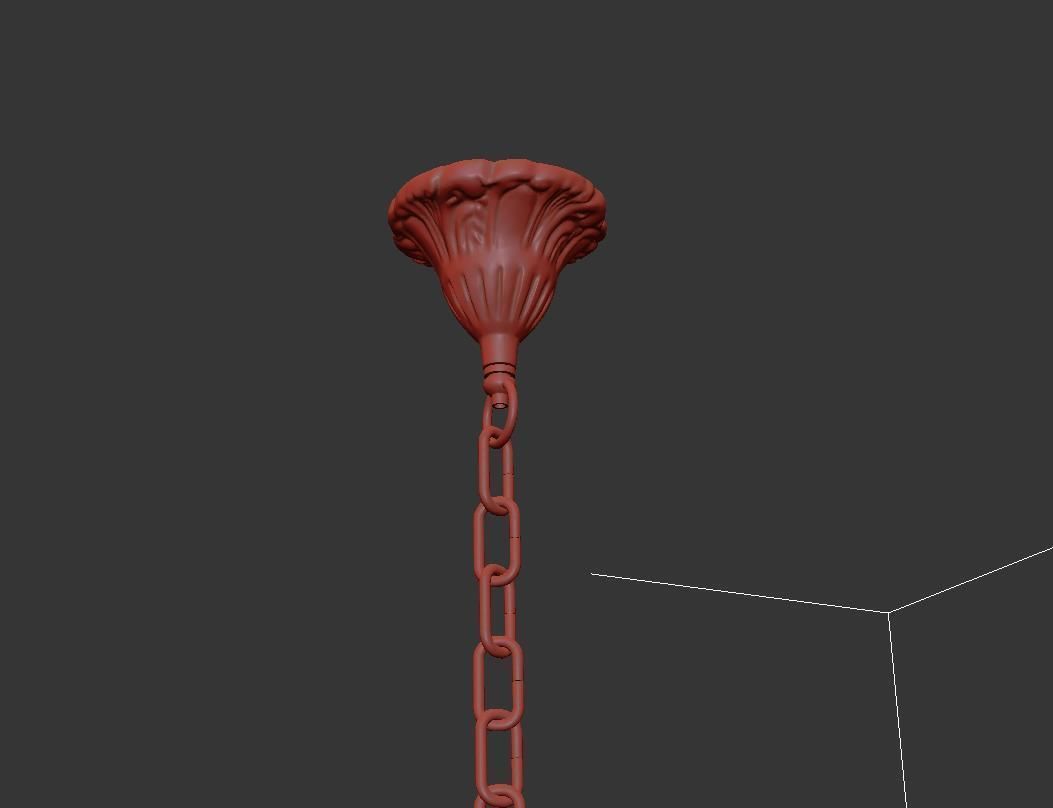 Chandelier Pera E 1 5 80 602 G 3D model_5