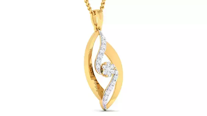 Women pendant earrings set 3dm mgx render detail 