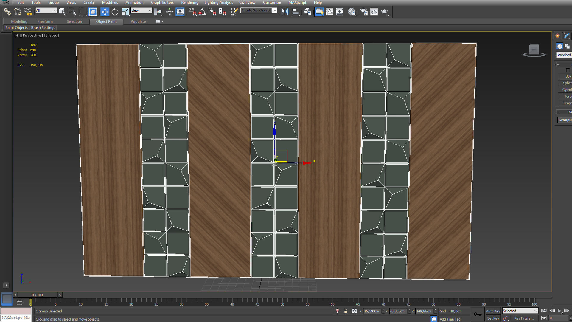 Wall Panel 33 3D model_5
