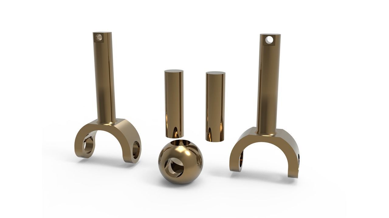 3D Kinetic Coupling 3D print model_5