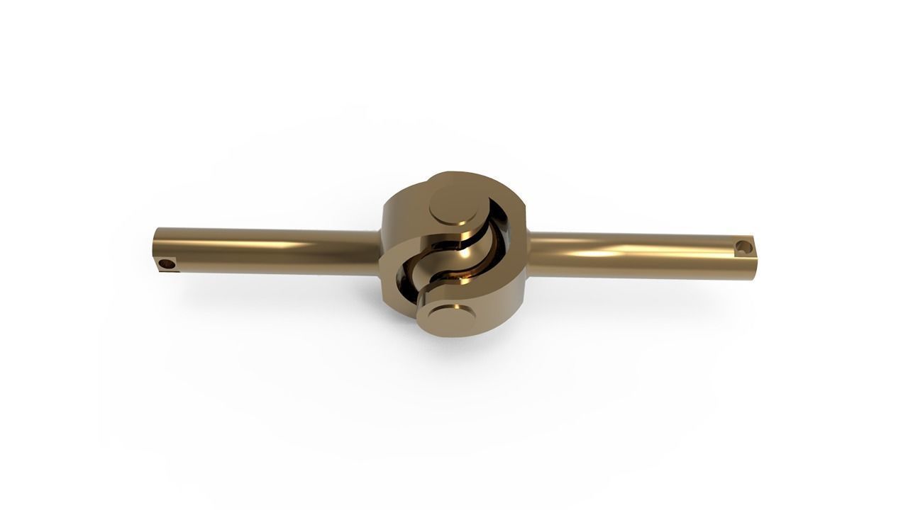 3D Kinetic Coupling 3D print model_2