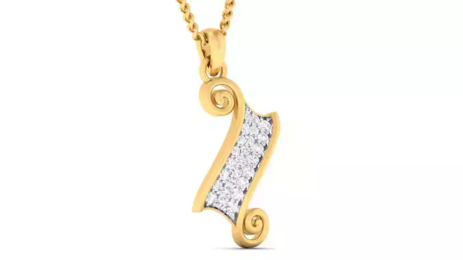 Women pendant earrings set 3dm mgx render detail 