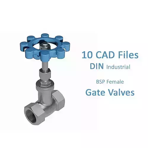 Gate Valves - BSP Threaded Ends - 
