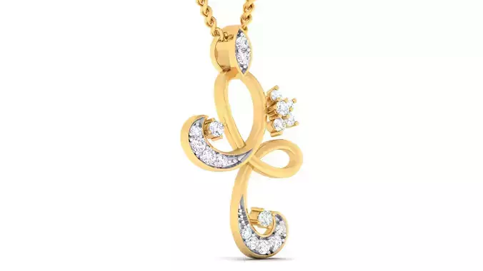 Women pendant earrings set 3dm mgx render detail 