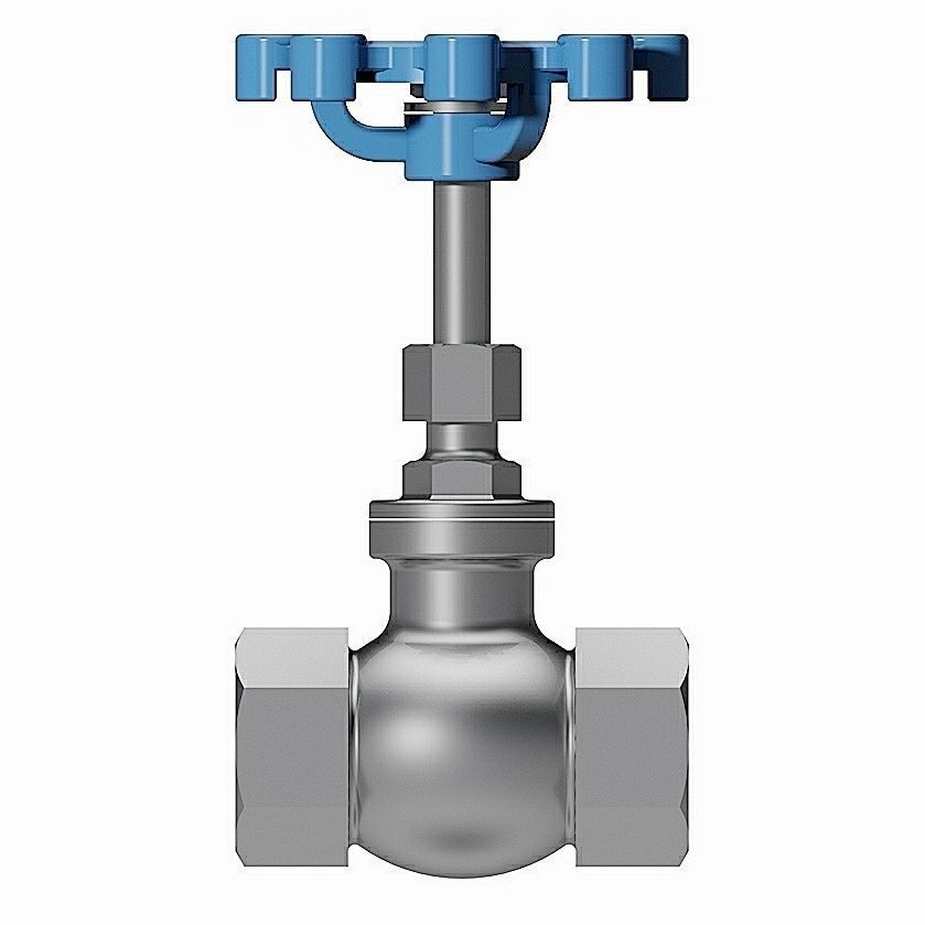 Globe Valves - BSP Threaded Ends - 3D model_1