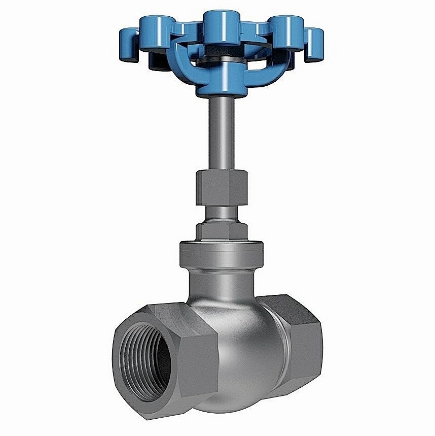 Globe Valves - BSP Threaded Ends - 3D model_2