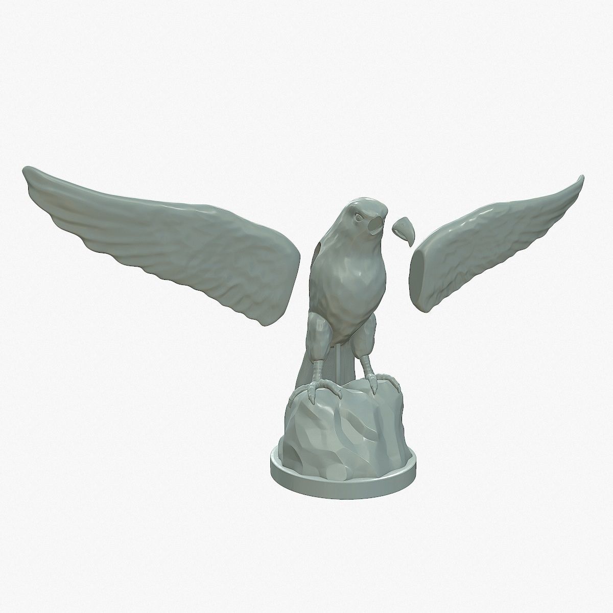 Eagle for 3D print 3D model_4