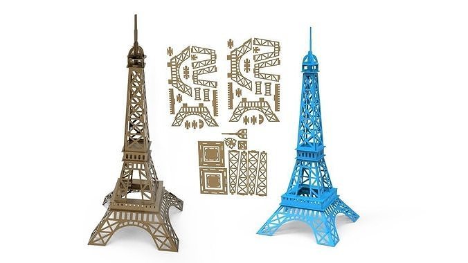 Eiffel tower 3D Model 3D print model