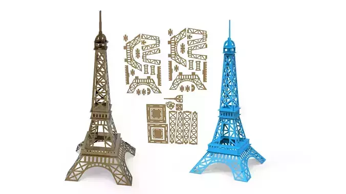 Eiffel tower 3D Model 3D print model
