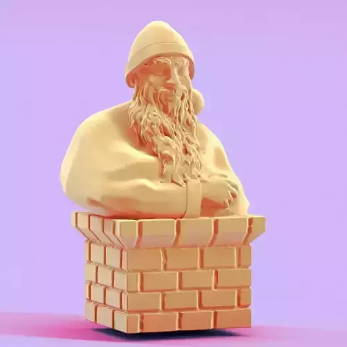 Santa Claus 3D print model