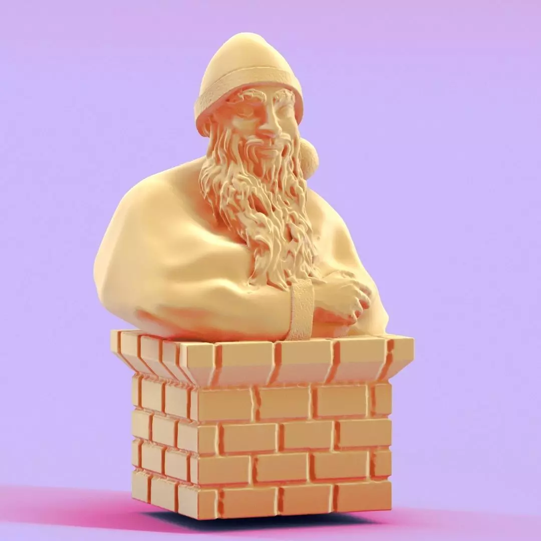Santa Claus 3D print model_0