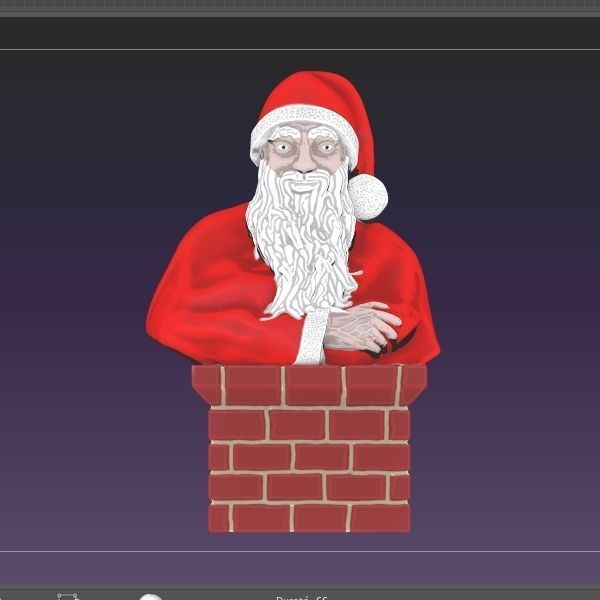 Santa Claus 3D print model_2