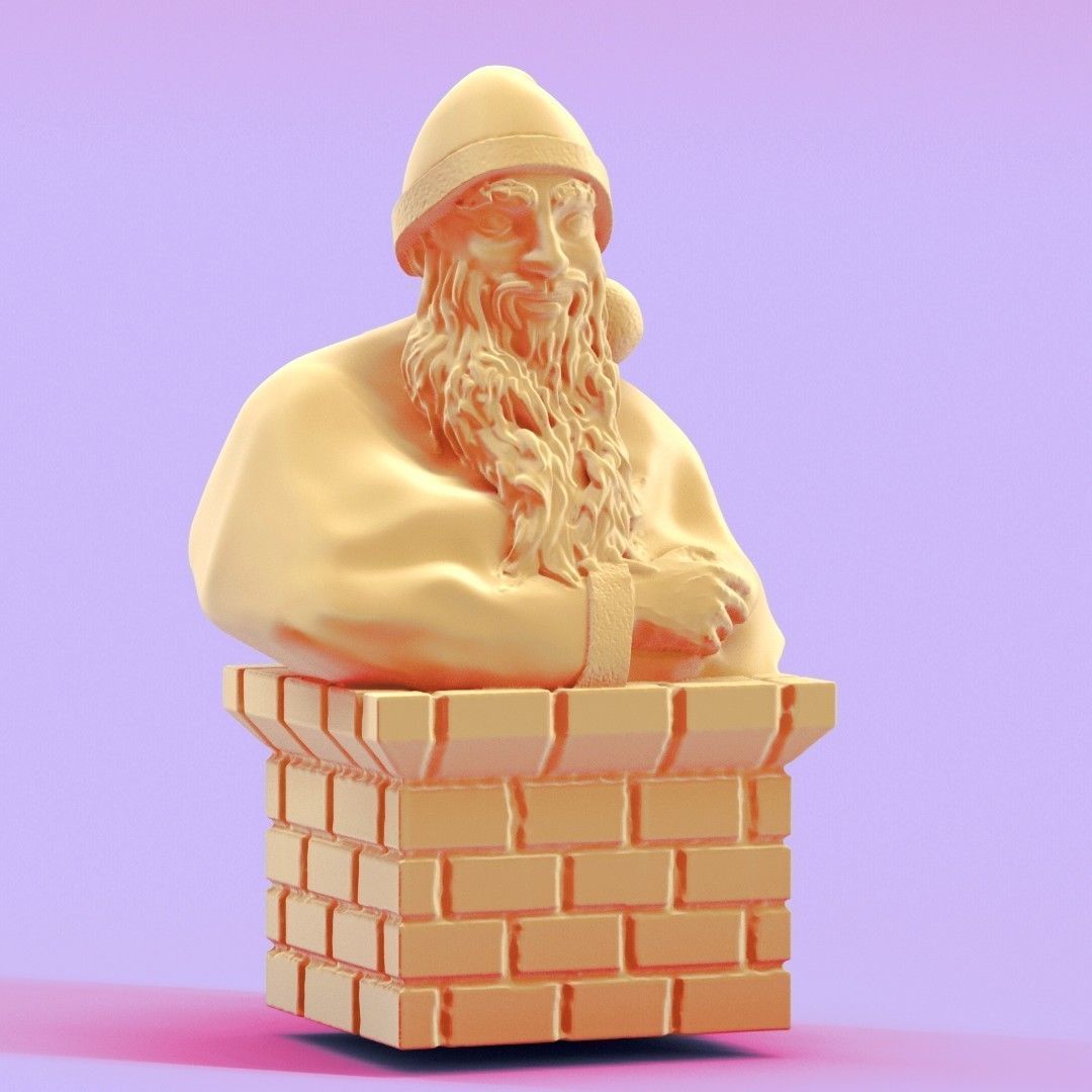 Santa Claus 3D print model_1