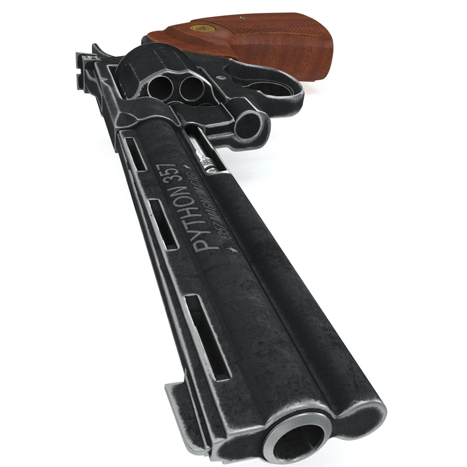 Colt Python 357 3D model_9
