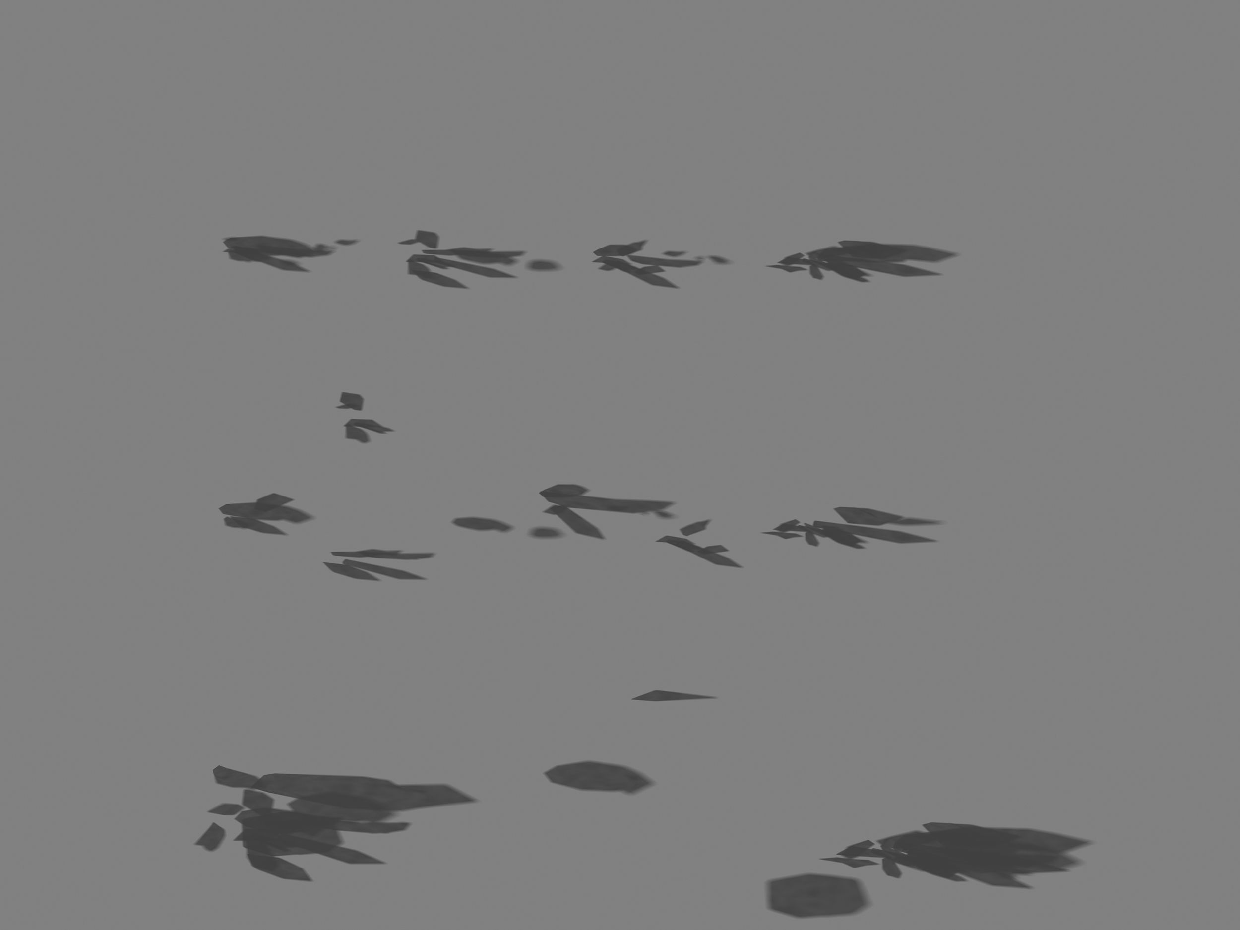 Stone Rainbow City - Crystal Combination 3D model_2