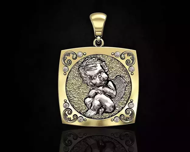 Baby Angel Pendant 
