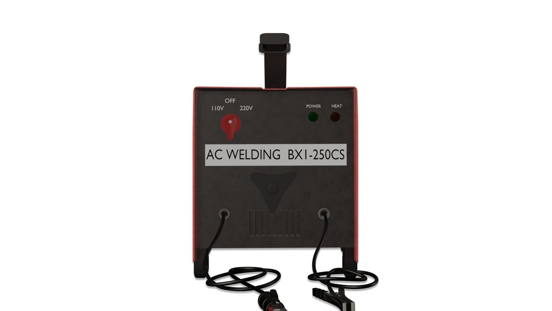 Welding machine Low-poly 3D model_3