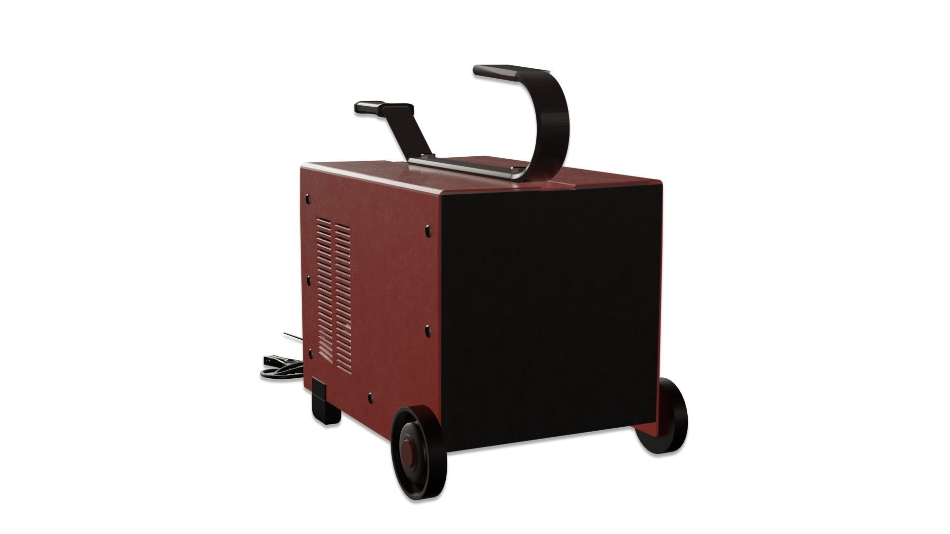 Welding machine Low-poly 3D model_1